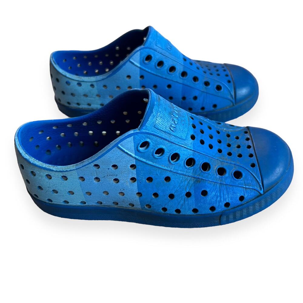 Native Jefferson Blue Crayola Shoes Summer Waterproof Boys 9